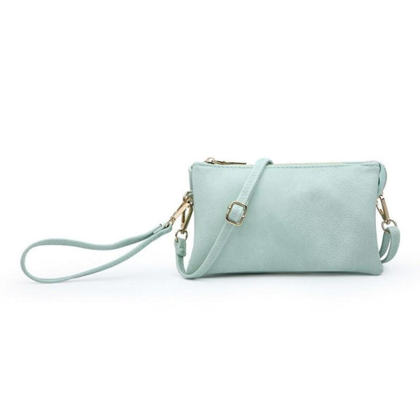 Riley Vegan Leather Wristlet/Crossbody