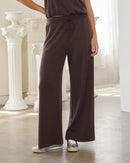 Brushed Model Elastic Waist Pants
