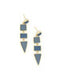 Slate to The Point Earrings