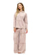 Palazzo Pants Boho Patchwork Vintage Washed- Clay