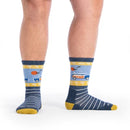 Men's Way Back Cushioned Crew Socks