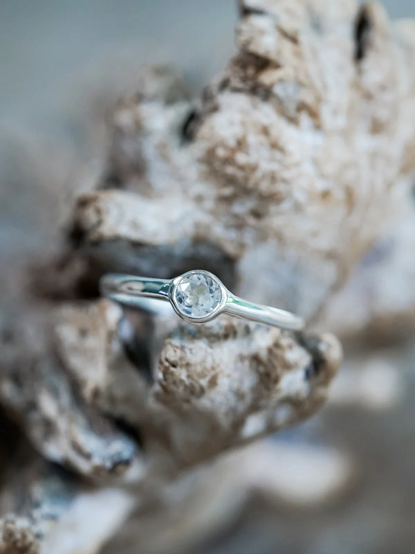 White Topaz & Sterling Silver
