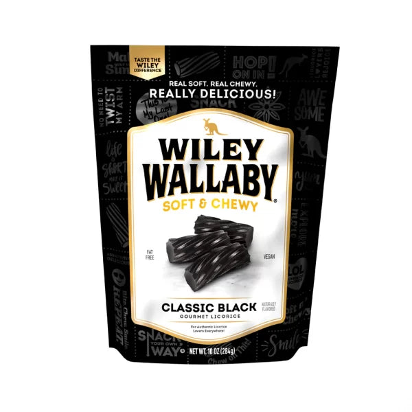 Wiley Wallaby Black Licorice