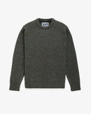 Wool Blend Crew Neck Sweater