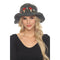 Wool Kint Mushroom Hat with Brim