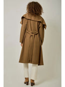 Shawl Collar Long Coat