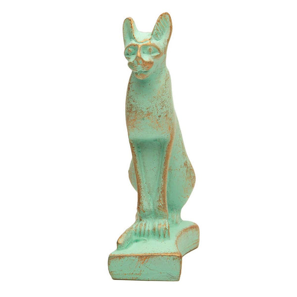 Bastet Cat Statue Patina Mini - 3"