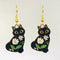 Flower Cat Earrings