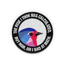 Risk Embroidered Patch