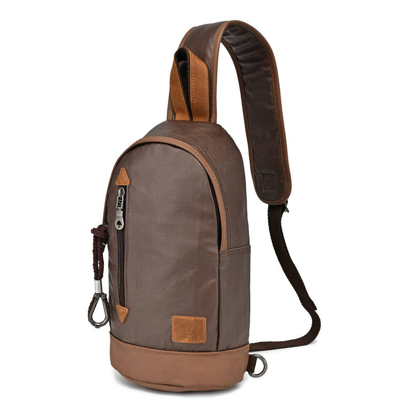 Urban Light Coated Canvas Sling Bag