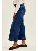 Judy Blue - HW T.C. Claudia Ankle Wide Dk Deep Indigo