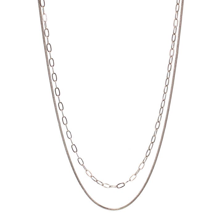 Double Chain Necklace