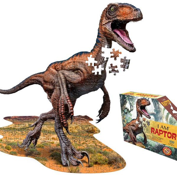 I Am Raptor 100 Piece Jigsaw Puzzle