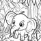 Animal Kingdom XXL Coloring Book