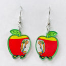 Acrylic Apple Car Earrings