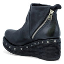 Savina Wedge Bootie Black