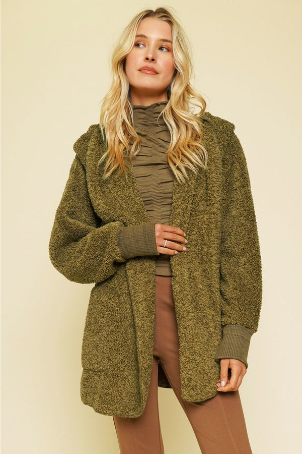 Oversize Hoodie - Olive