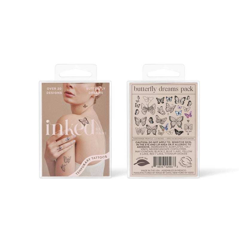 Inked Temporary Tattoos