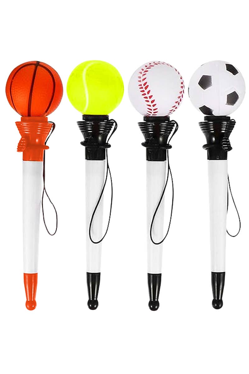 Sports Ball Bouncing Ejection Pen