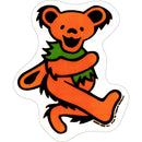 Grateful Dead - Orange Jerry Bear Sticker