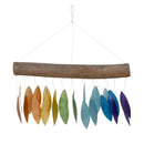 Pointed Rainbow Capiz Shell Chime