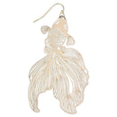 Gold Koi Lasercut Earrings