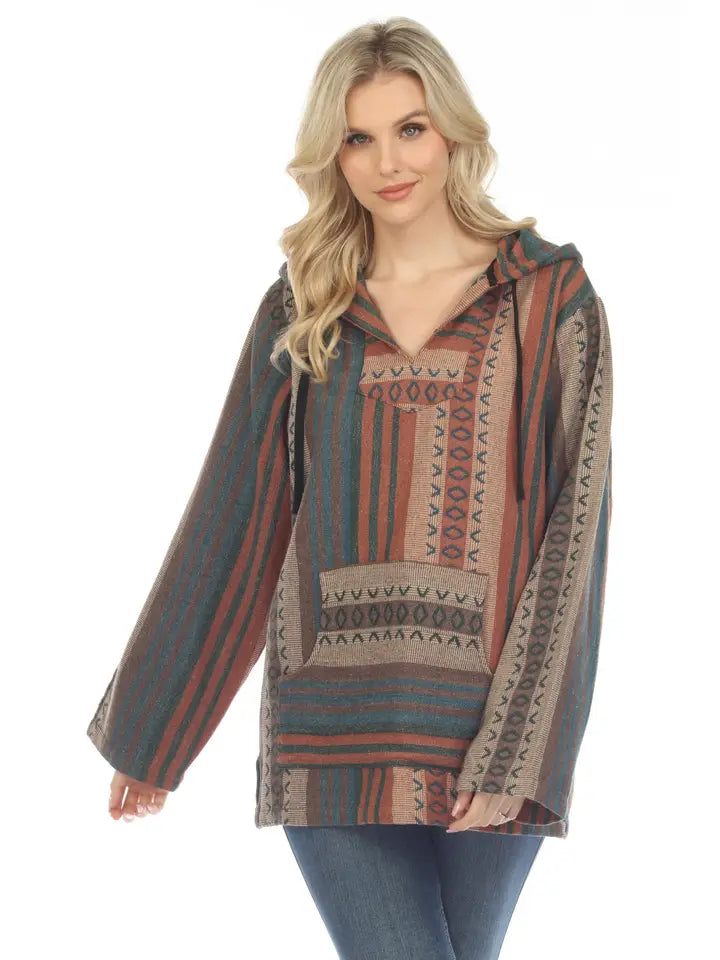 Diamond Trail Unisex Baja Hoodie - Clay