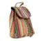 Small Gold Tones Backpack with Fringe