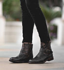 Becca Ankle Boot - Black Lux