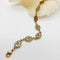 Egyptian Scarab Link Bracelet - 7.5"