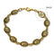Egyptian Scarab Link Bracelet - 7.5"