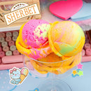 Sherbert Scented Ice Cream Pint Slime