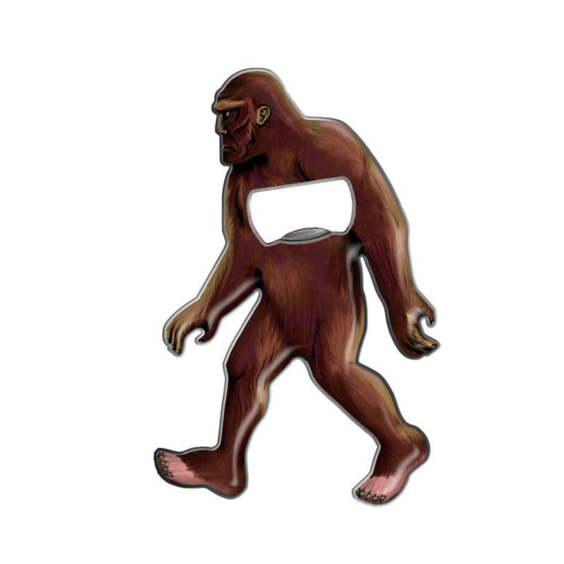 Bigfoot bottle opener magnet