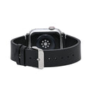 Men’s Black Leather Apple Watch Strap