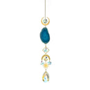 Agate Moon Sun Suncatcher