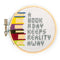 Mini Cross Stitch Embroidery Kit - Books
