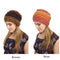 Faux Mohair Striped Slouchy Fleece-Lined Unisex Beanie Hat