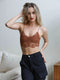 Crochet Lace Overlay Bralette
