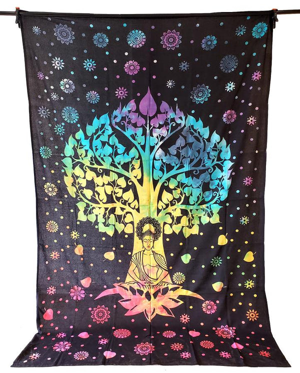 Buddha Tree Tapestry