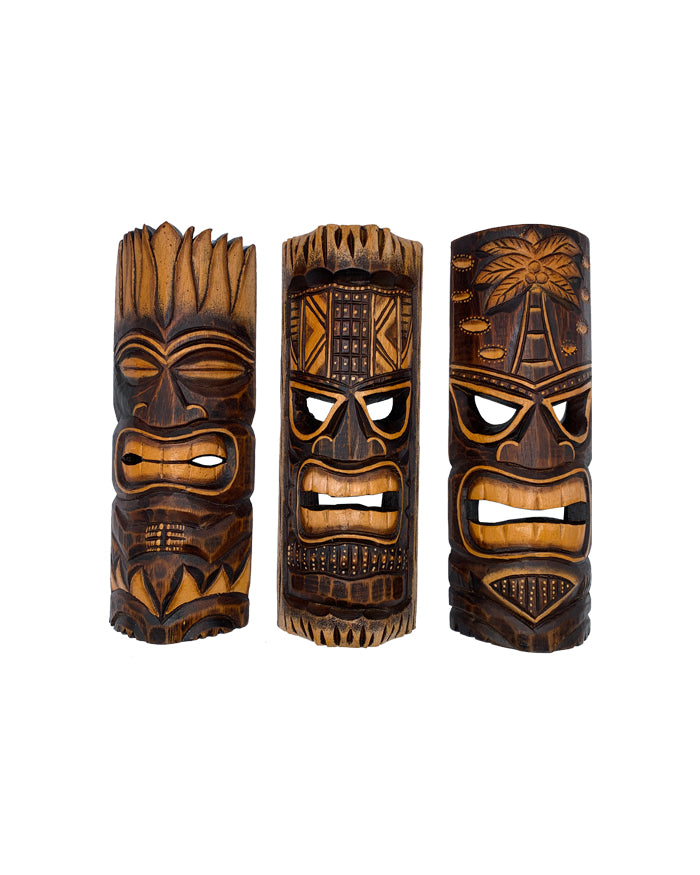 Two Tone Tiki Mask