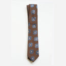 Brown Medallion Tie