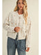 Embroidered Corduroy Bomber Jacket