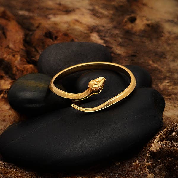 Adjustable Simple Snake Ring