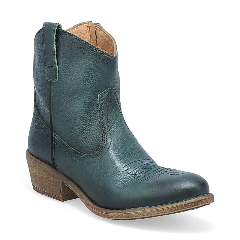 Carlitos Cowboy Ankle Boot - Forest