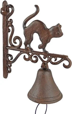 Cast Iron Cat Bell