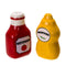 Mustard & Ketchup Salt and Pepper Shaker Set