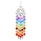 Capiz Teardrop Chakra Chime