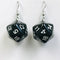 Black D20 Dice Earrings