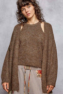 Soft Knit Cardigan Set