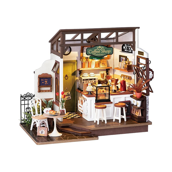 DIY Miniature House - Slow Life Cafe